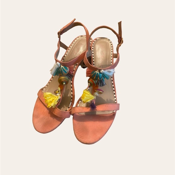 Betsey Johnson Dynah Tassel Sandals - Picture 2 of 6